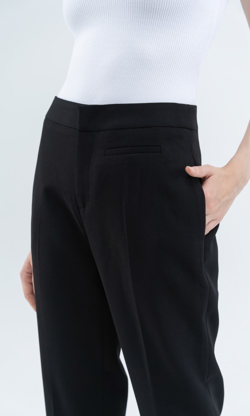 SIXDO Womens Work Pants High Rise Woven Straight